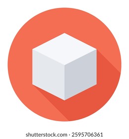 Crypto token icon with blockchain links, digital currency, decentralized finance symbol.