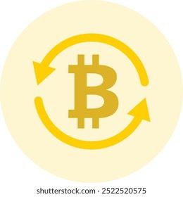 Crypto Trading Icon or Illustration for Market Analysis and Investment Strategies
