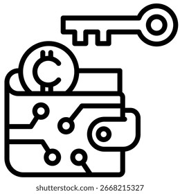 Elemento de icono de criptomoneda para diseño
