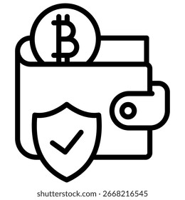 Elemento de icono de criptomoneda para diseño