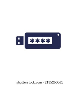 icono de cartera criptográfica en blanco, vector