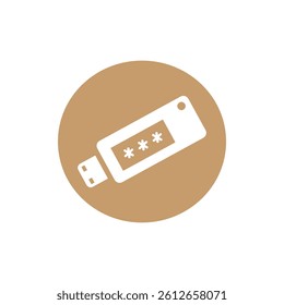 crypto wallet  vector icon for web, isolated on white background 