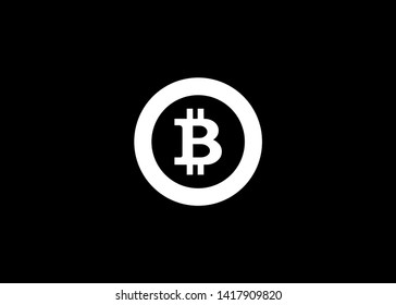 Cryptocurrencies Bitcoin Coin Icons Vector Illustration
