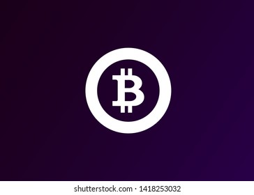 Cryptocurrencies Bitcoin Coin Icons Vector Illustration
