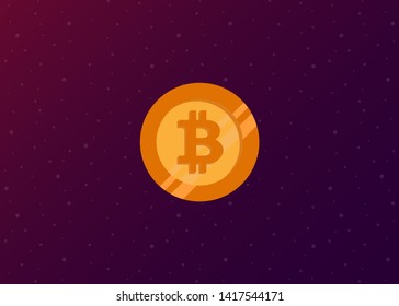 Cryptocurrencies Bitcoin Icons Vector Illustration