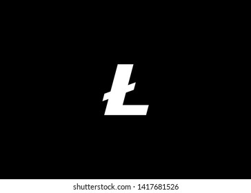 Cryptocurrencies Lite Coin Icons Vector Illustration