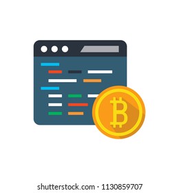 Cryptocurrency Bitcoin Icon