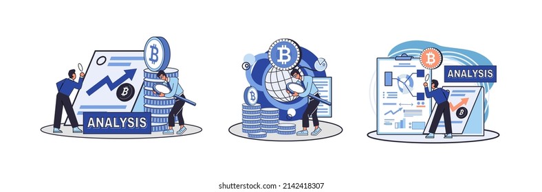 Cryptocurrency bitcoin mining metaphor Blockchain exchange platform. Cyber banking procedures, bitcoin trading, wallet. Ecurrency transactions. Digital currency, cryptocurrency market, hidden mining