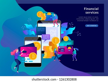 Cryptocurrency and blockchain composition with people, analysts and managers working on crypto start up