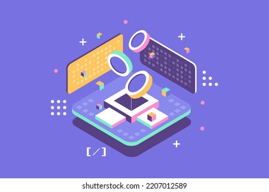 Concepto de criptodivisa y cadena de bloqueo. Transmisión y procesamiento de datos. Concepto de tecnología financiera.