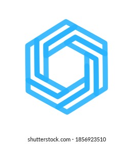 Cryptocurrency Blockchain Cube concept. Farm for mining. Digital market, finance and trading. Square building icon for web design, banner and presentation. Isometric vector illustration.