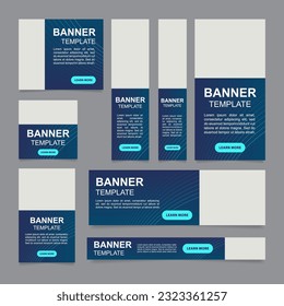 Cryptocurrency and blockchain technology web banner design template. Vector flyer with text space. Advertising placard with customized copyspace. Printable poster for advertising. Arial font used