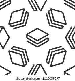 Cryptocurrency coin Stratis STRAT icon seamless pattern on white background. Physical bit coin. Digital currency. Altcoin symbol. Blockchain based secure crypto currency. Vector Illustration