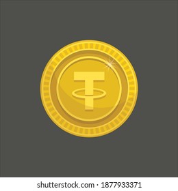 Diseño del logotipo de la colección de monedas de criptodivisa
