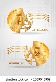 cryptocurrency coins design