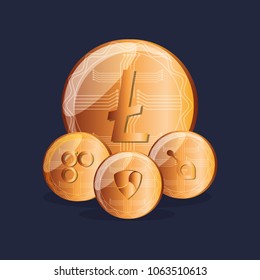 cryptocurrency coins design