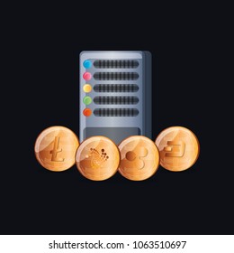 cryptocurrency coins design