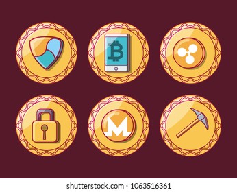 cryptocurrency coins design