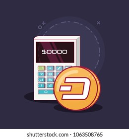 Cryptocurrency concept design