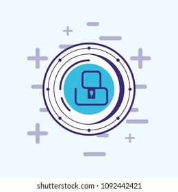 Cryptocurrency concept design