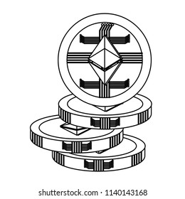 cryptocurrency concept design