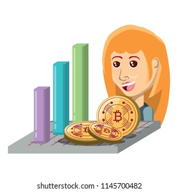 cryptocurrency concept design