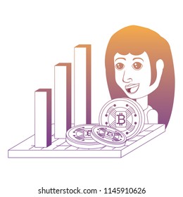 cryptocurrency concept design