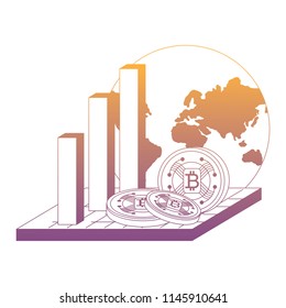 cryptocurrency concept design