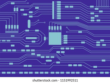 Cryptocurrency concept illustration background