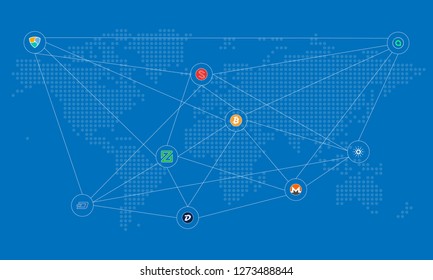 Cryptocurrency connecting the world