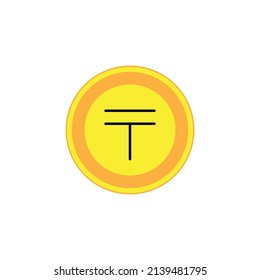 Cryptocurrency or Crypto coins Logo Set in Market. Vector Files