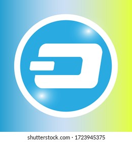 Symbol für das Symbol für die Kryptowährung-Münze