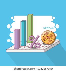 cryptocurrency design concept