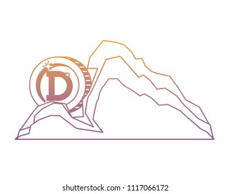 cryptocurrency dogecoin money in mountain mining