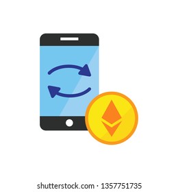 Cryptocurrency - Ethereum Icon
