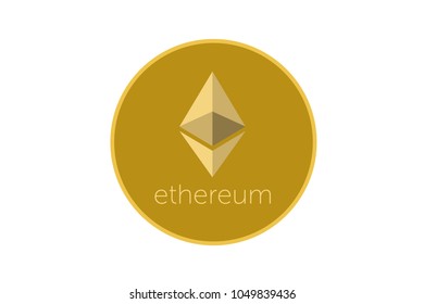 Cryptocurrency Ethereum Logo