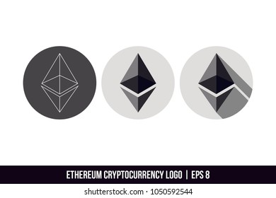 Cryptocurrency : ETHEREUM LOGO