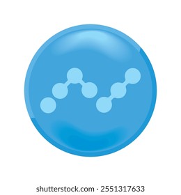 Icono de intercambio global de criptomonedas aislado