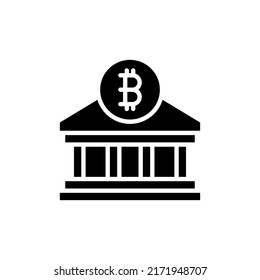 Icono de criptodivisa aislado en fondo blanco