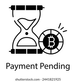 Iconos de la industria de criptomonedas en estilo de línea 

