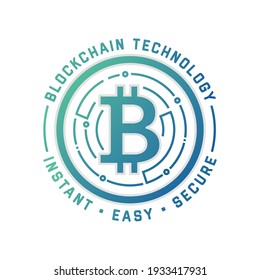 Cryptocurrency Label, Cryptocurrency Digital Currency, Instant Cash, Digital Wallet, New Digital Currency, Online Transaction Vector Illustration Background