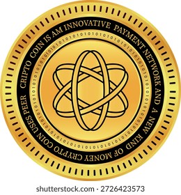 Cryptocurrency logo drawings on transparent background. proton network-xpr coin logo. 3D illustrations.