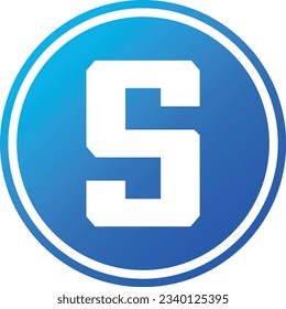 Cryptocurrency logos in blue circle. vector logo images. 3d illustrations.