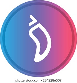 Cryptocurrency logos in colorful circle. vector logo images. 3d illustrations.