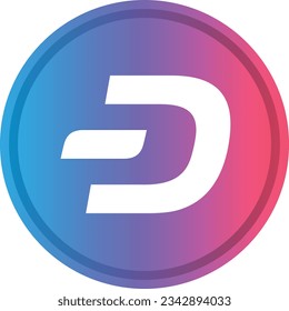 Logotipos de criptografía en círculo colorido. imágenes de logotipo vectorial. 3 quinquies ilustraciones.