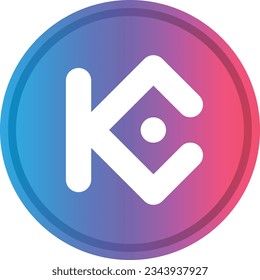 Cryptocurrency logos in colorful circle. vector logo images. 3d illustrations.