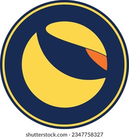 Cryptocurrency logos in colorful circle. vector logo images. 3d illustrations.