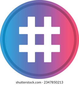 Cryptocurrency logos in colorful circle. vector logo images. 3d illustrations.