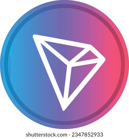 Cryptocurrency logos in colorful circle. vector logo images. 3d illustrations.