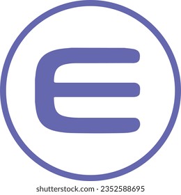 Logotipos de criptografía en círculo colorido. imágenes de logotipo vectorial. 3 quinquies ilustraciones.